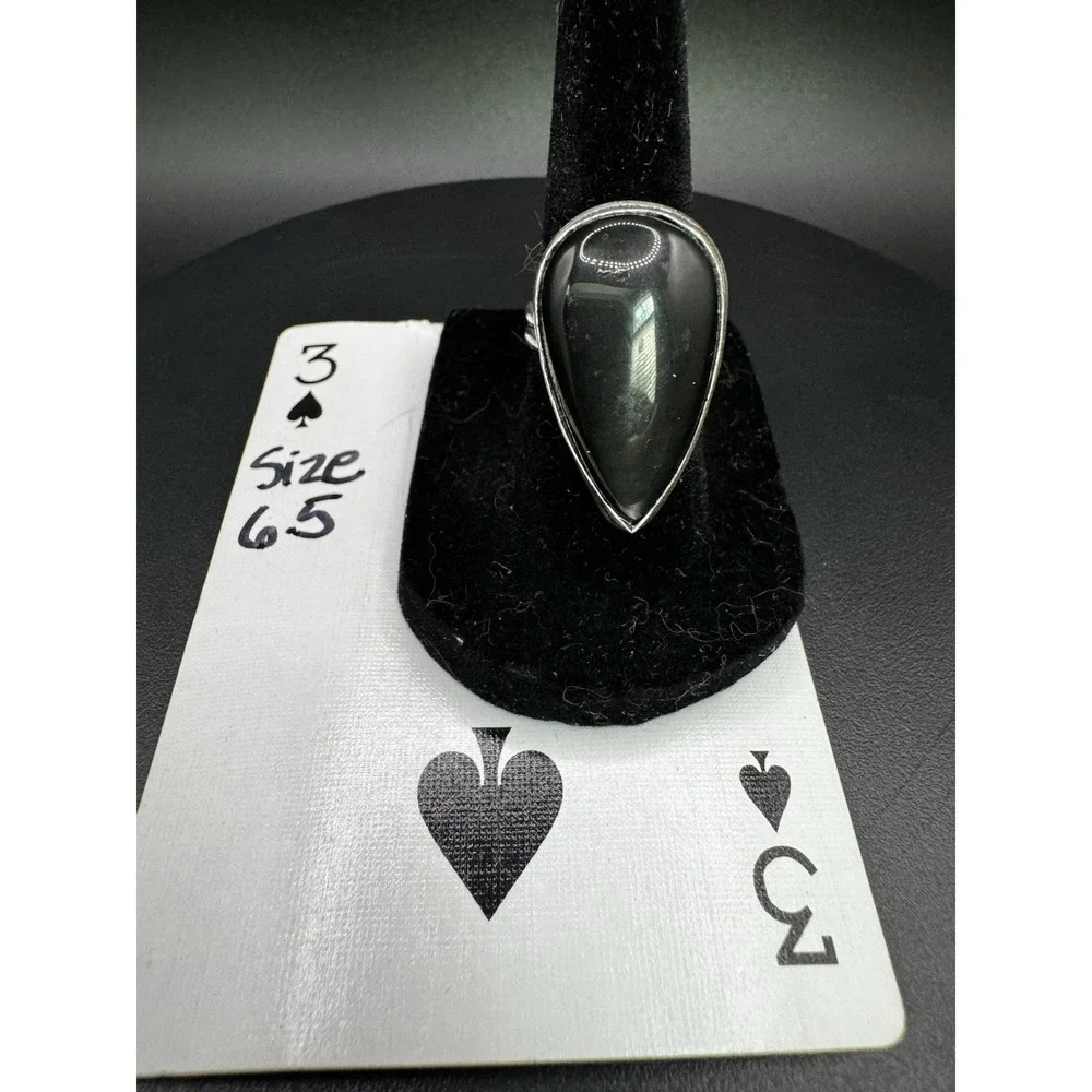 Natural‎ Stone Statement Ring Size 6.5